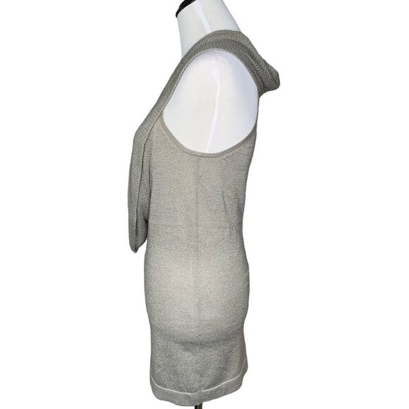 (Anthro) Mac & Jac Cowlneck Light Sweater Vest Sz Medium - Picture 2 of 6